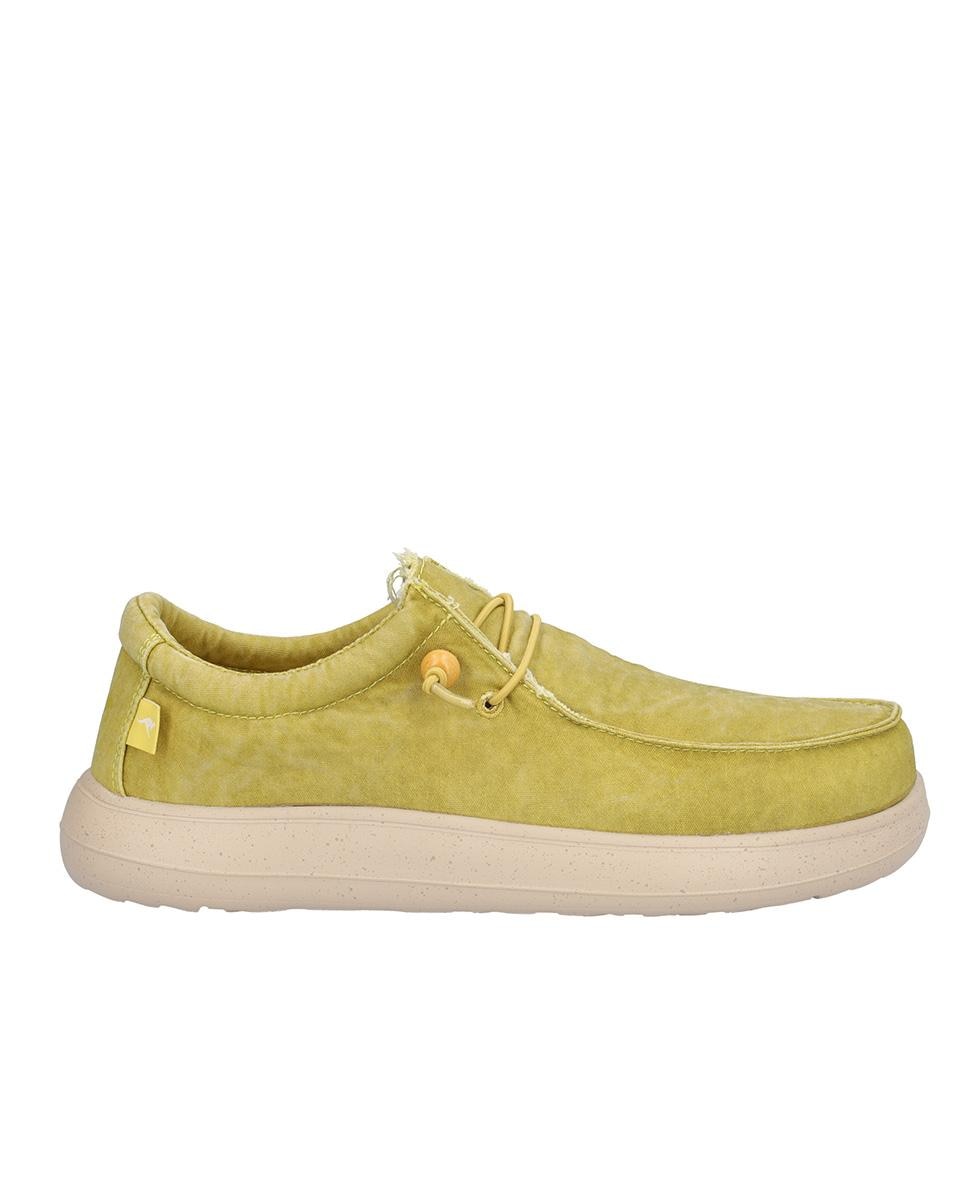Kangaroos - Zapatillas deportivas de hombre con suela a contraste y cordones elásticos.