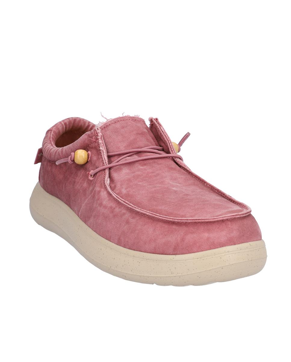 Zapatillas deportivas de hombre con suela a contraste y cordones elásticos - Kangaroos - Teja Teja-3