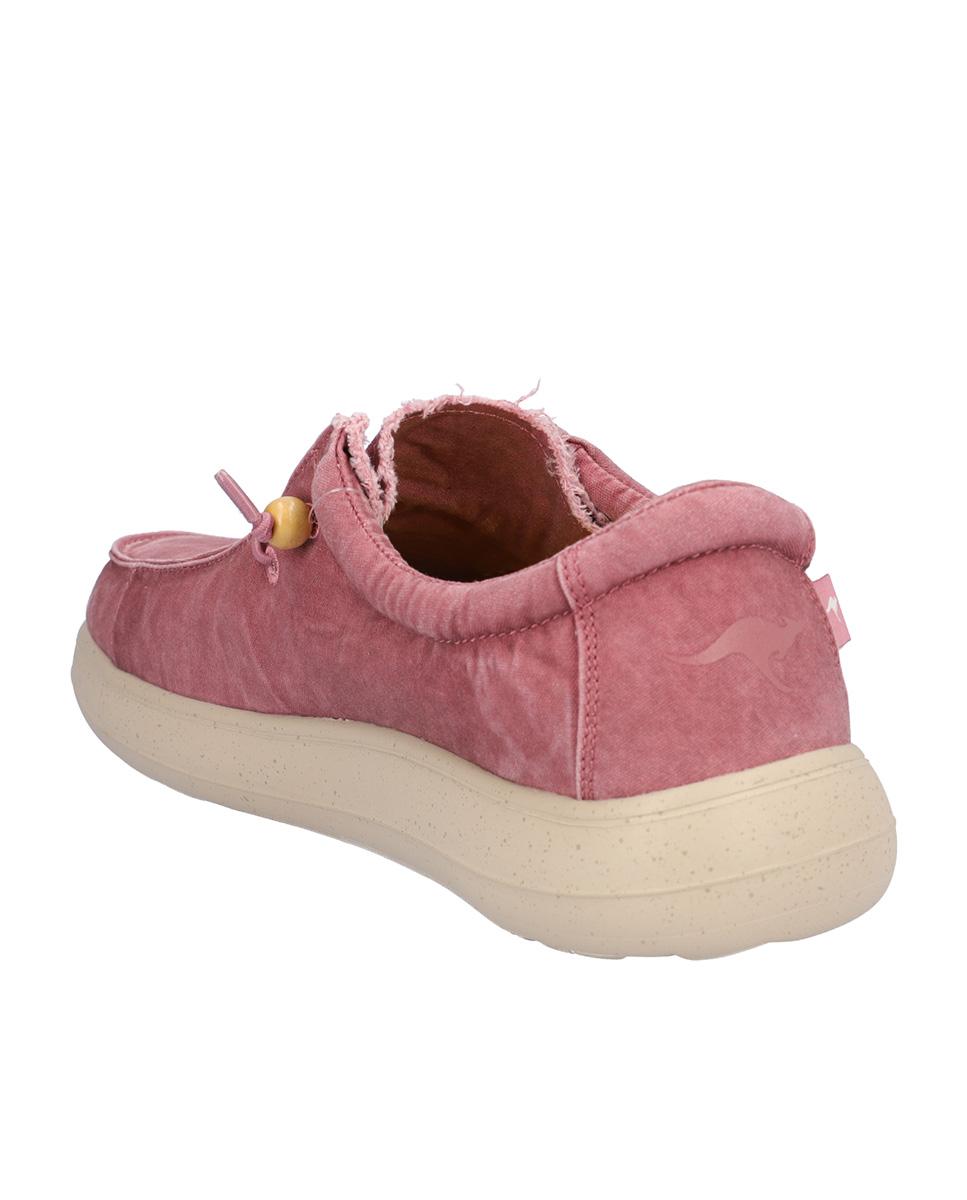 Zapatillas deportivas de hombre con suela a contraste y cordones elásticos - Kangaroos - Teja Teja-5