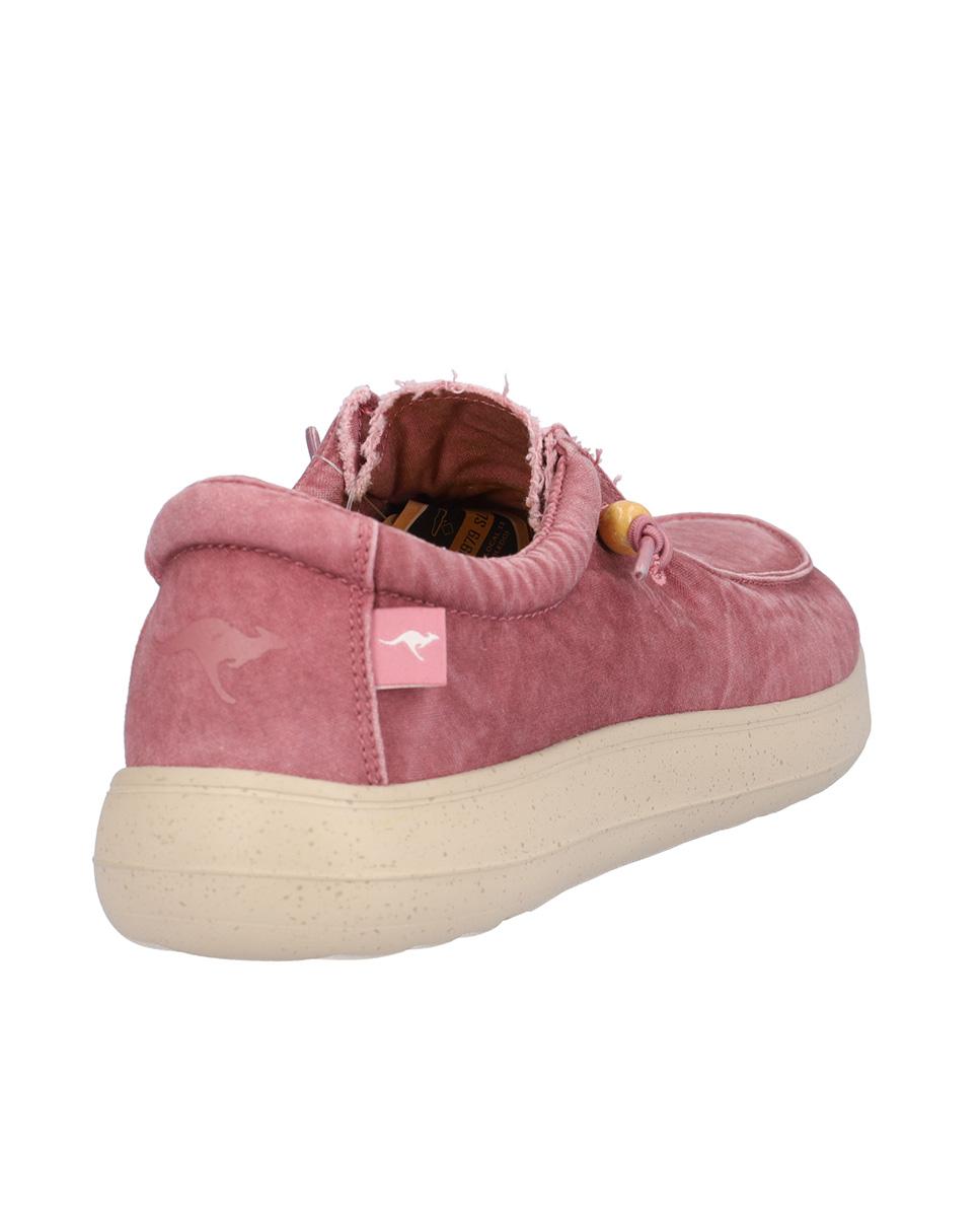 Zapatillas deportivas de hombre con suela a contraste y cordones elásticos - Kangaroos - Teja Teja-6