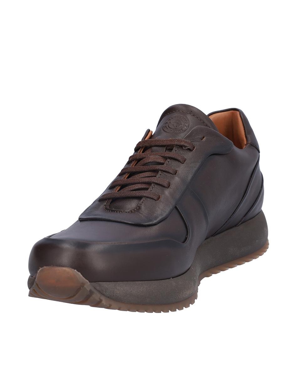 Zapato caballero sport de piel con cordones - Kangaroos - Marrón oscuro Marrón oscuro-2