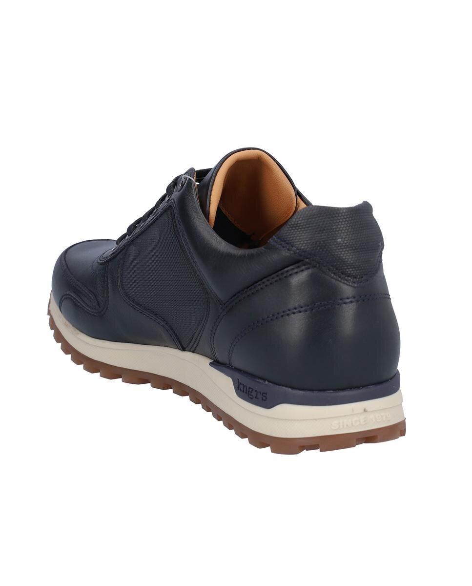 Zapato caballero sport de piel con cordones - Kangaroos - Azul marino Azul marino-5