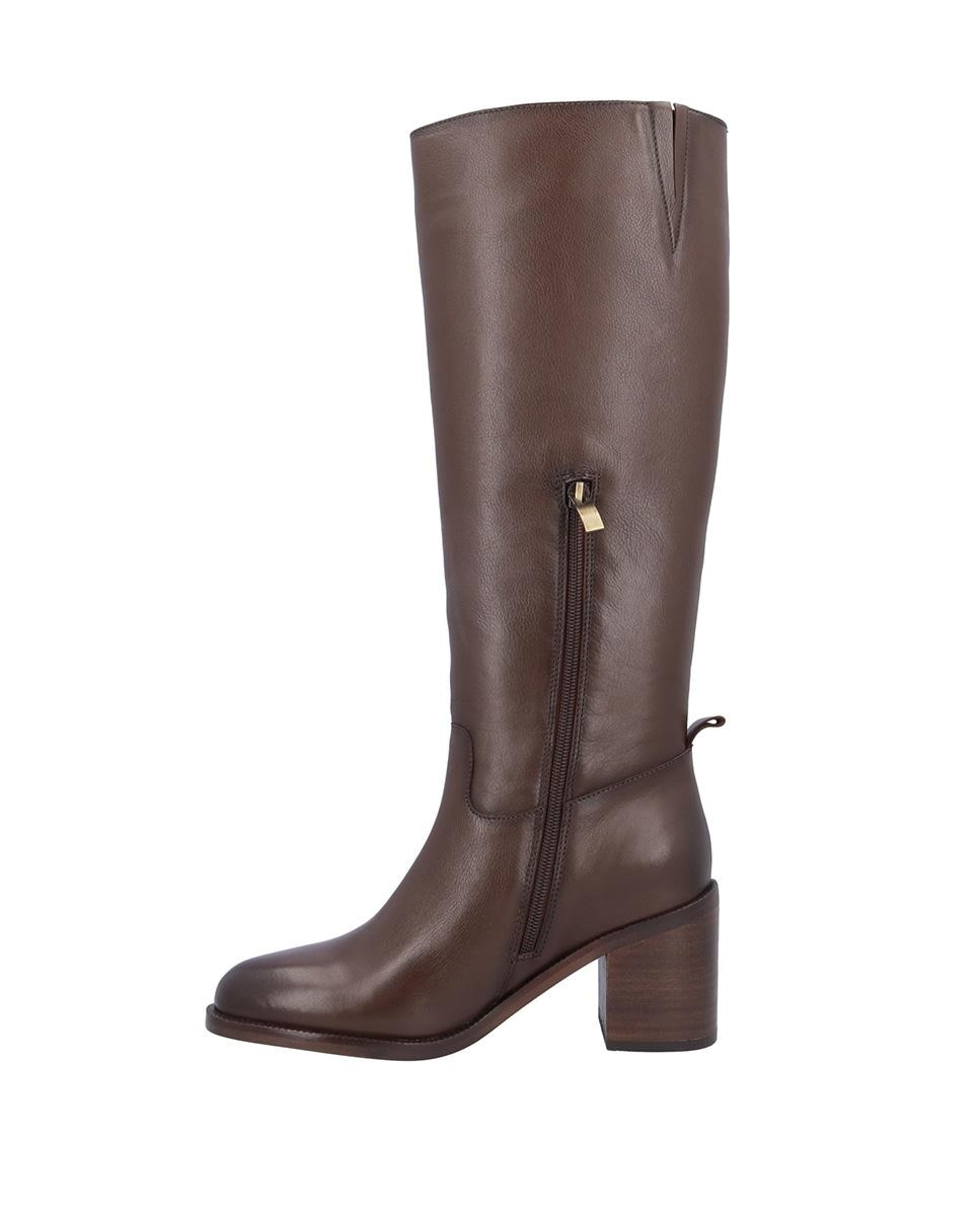 Botas básicas de mujer de piel en liso - Kangaroos - Marrón oscuro Marrón oscuro-3