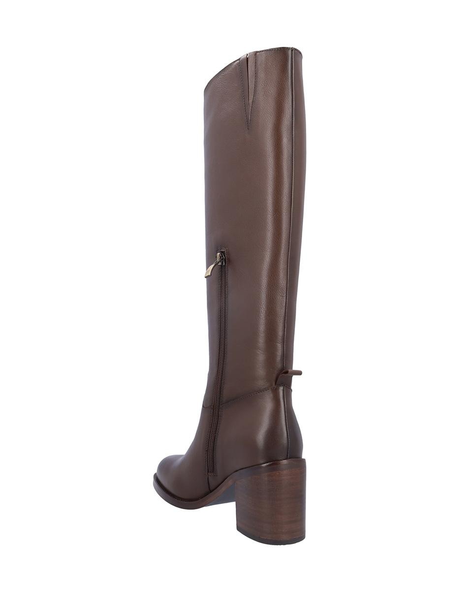 Botas básicas de mujer de piel en liso - Kangaroos - Marrón oscuro Marrón oscuro-4