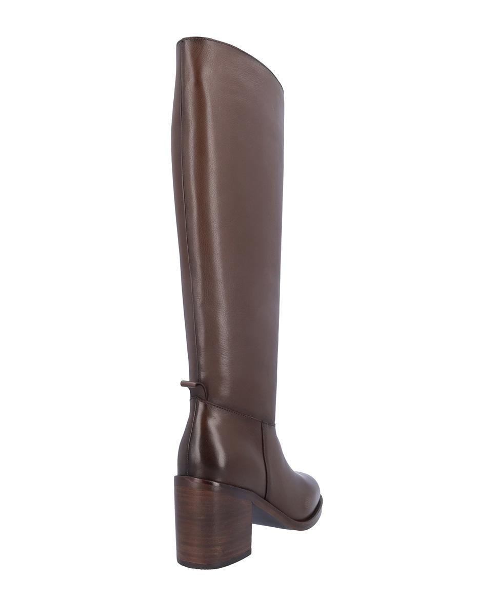 Botas básicas de mujer de piel en liso - Kangaroos - Marrón oscuro Marrón oscuro-5