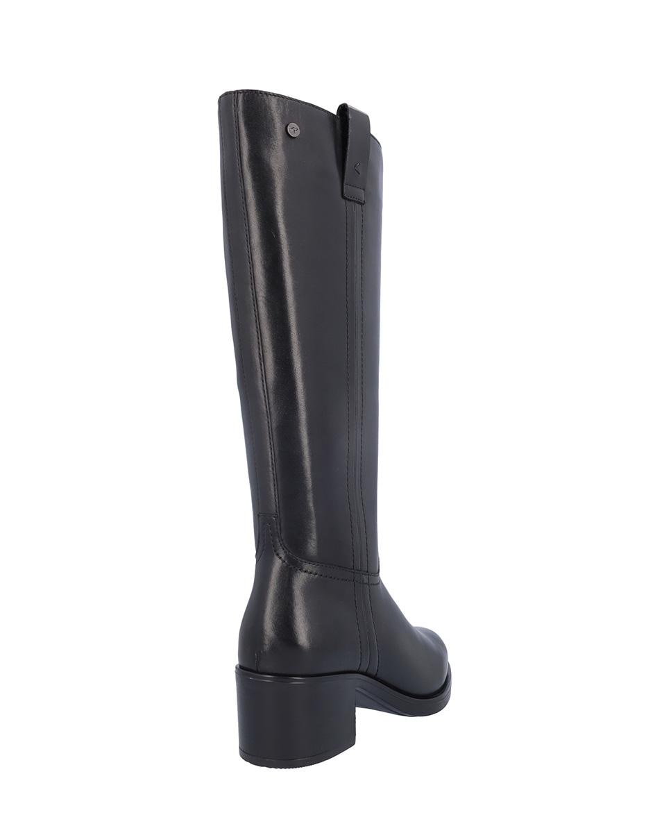 Botas básicas de mujer de piel en liso - Kangaroos - Negro Negro-6
