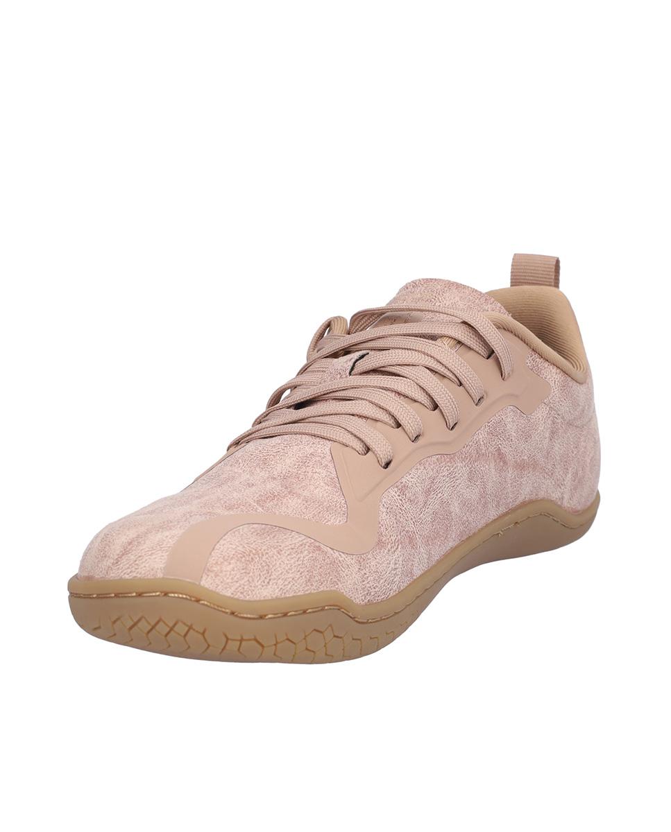 Zapatillas deportivas de mujer con cierre de cordones y suela a contraste - Kangaroos - Rosa Rosa-2