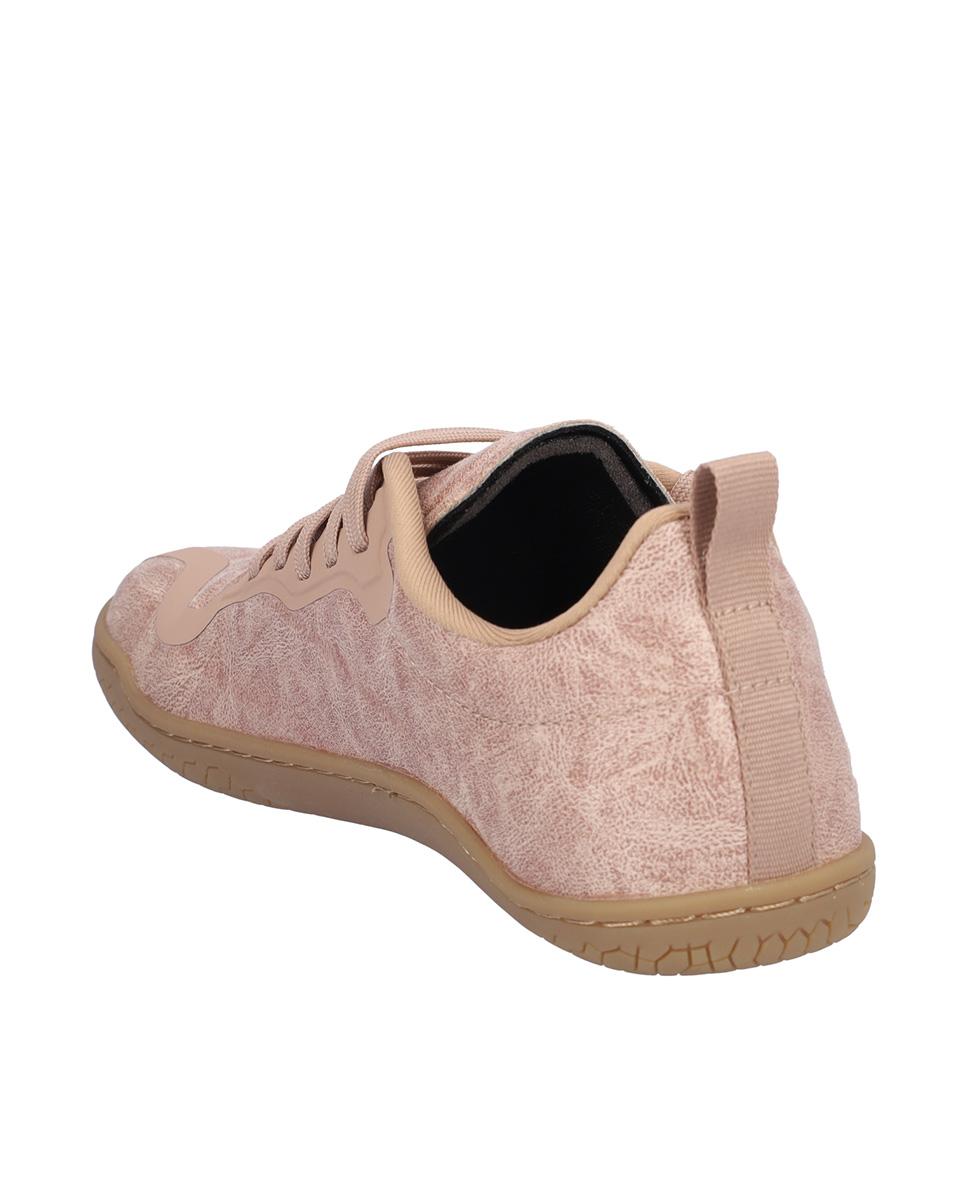 Zapatillas deportivas de mujer con cierre de cordones y suela a contraste - Kangaroos - Rosa Rosa-5