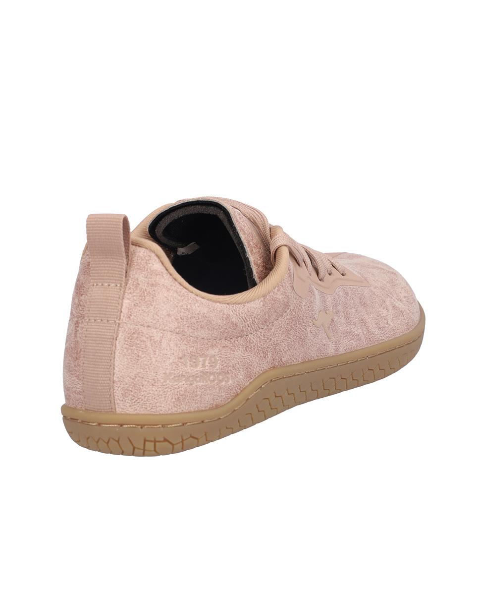 Zapatillas deportivas de mujer con cierre de cordones y suela a contraste - Kangaroos - Rosa Rosa-6