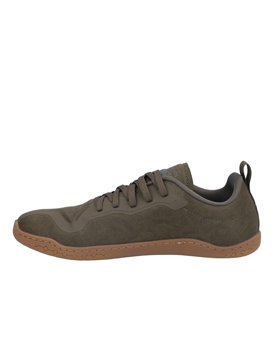 Zapatillas deportivas de hombre con cierre de cordones y suela a contraste - Kangaroos - Verde Verde-4