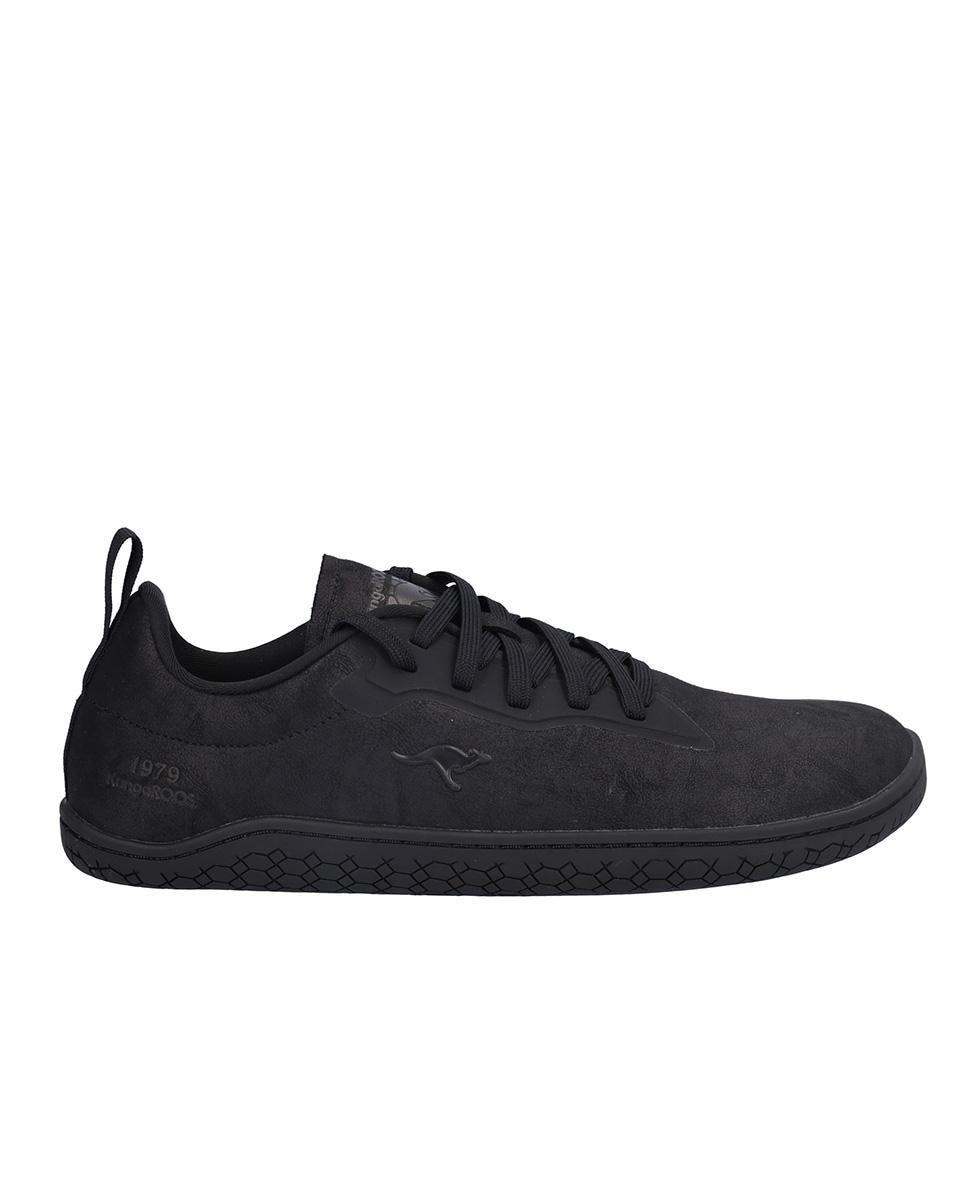 Imagen 0 de Zapatillas deportivas de hombre con cierre de cordones y suela a contraste Negro