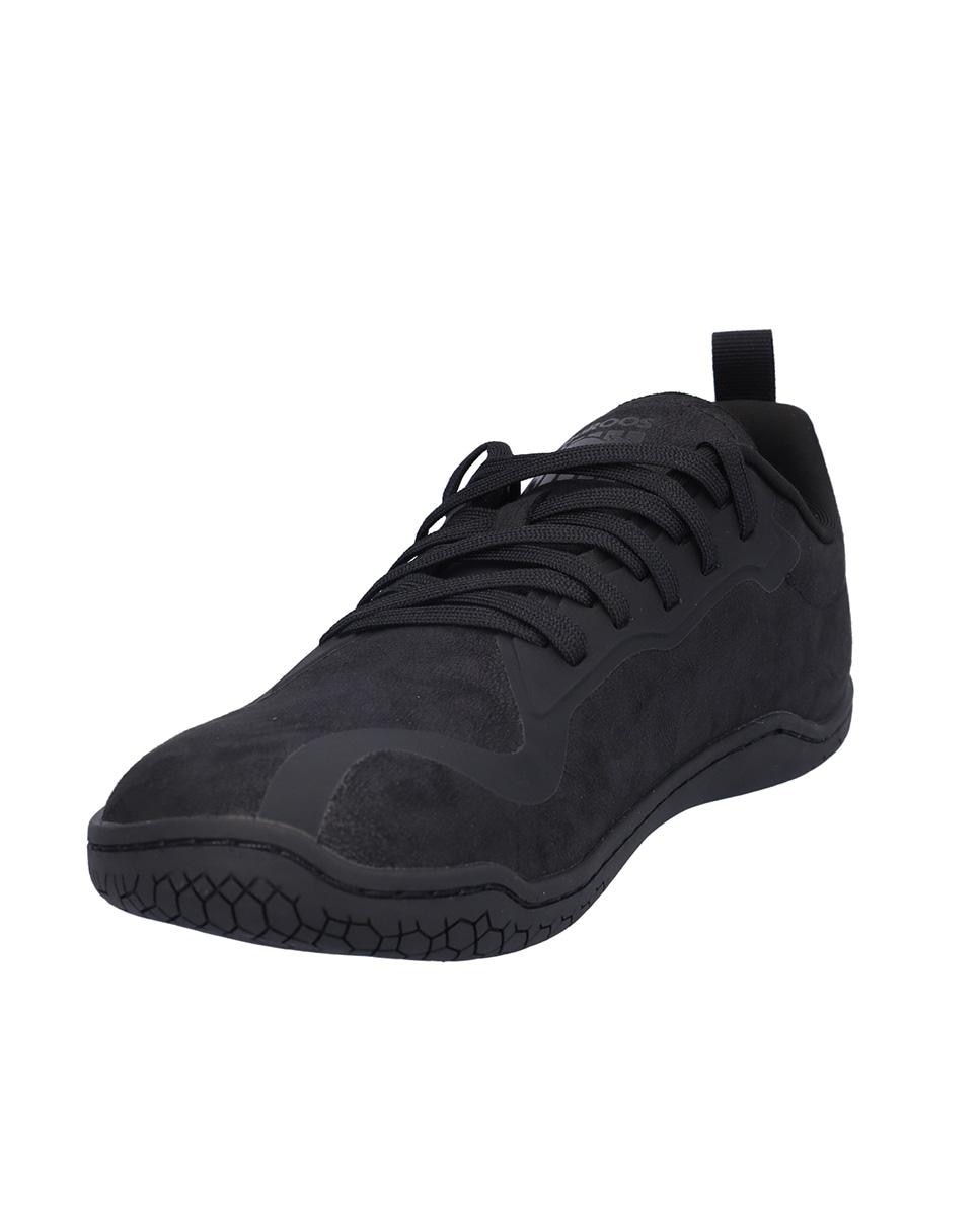 Zapatillas deportivas de hombre con cierre de cordones y suela a contraste - Kangaroos - Negro Negro-2