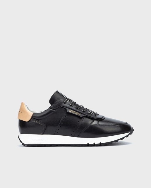 Imagen 0 de Zapatillas de mujer de piel con plantilla Memory Foam extraíble