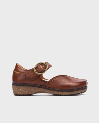Chaussures Plates Femme Pikolinos Modèle Santander – Cuir Véritable, Confort Et Style Classique