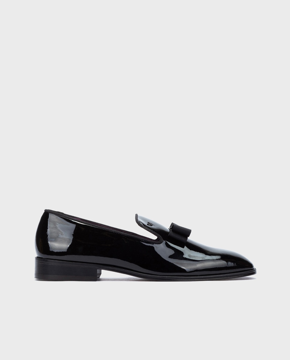 Mocasines de hombre de piel con plantilla acolchada en color negro