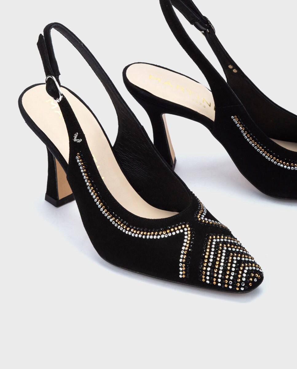 De Los 90 Zapatos De Salón Minelli JANELA/VER Para Mujer Negros