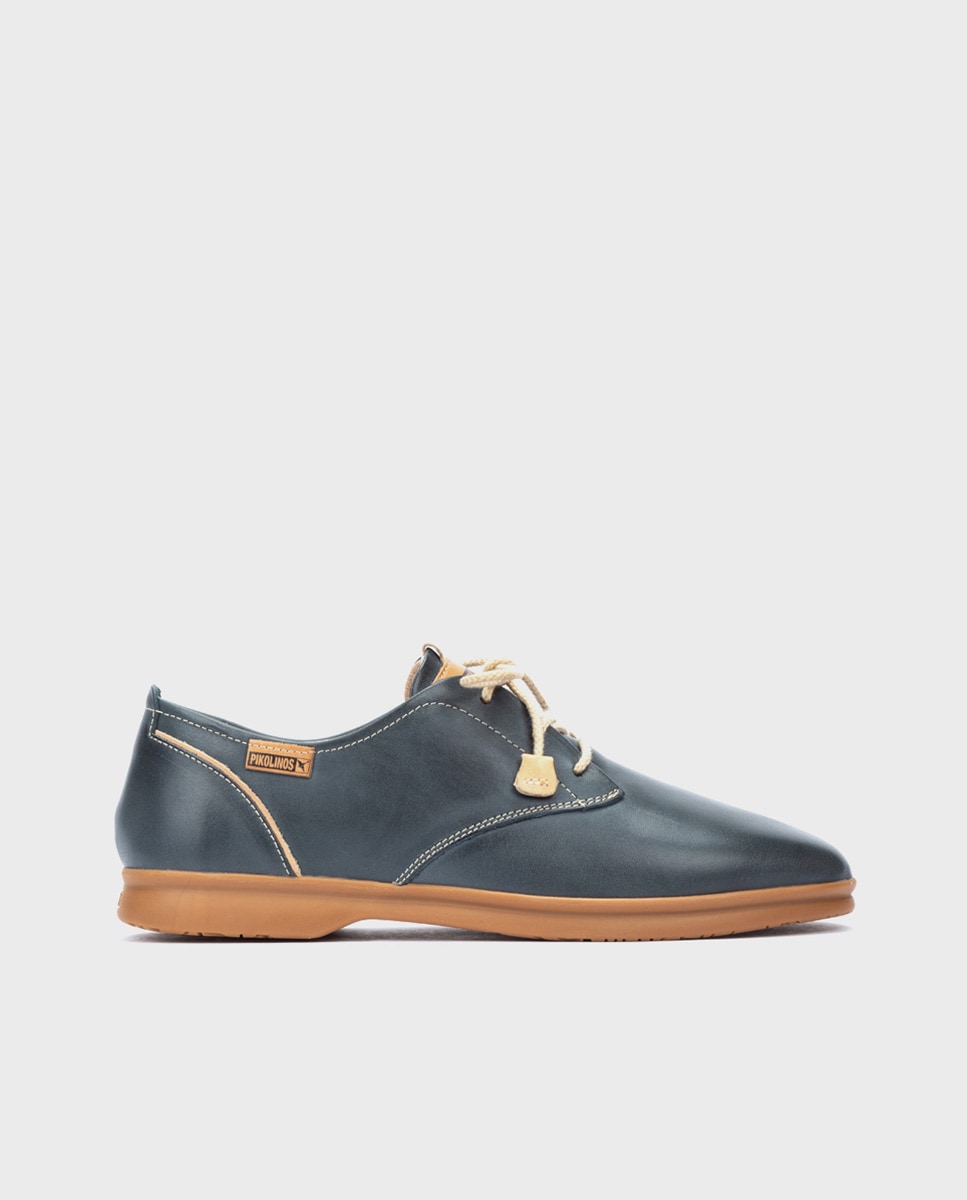 Botines Andrea Conti Cordones Tacón ANDREA CONTI 0342847 - Cuero Cordones Cremallera Botines Mujer