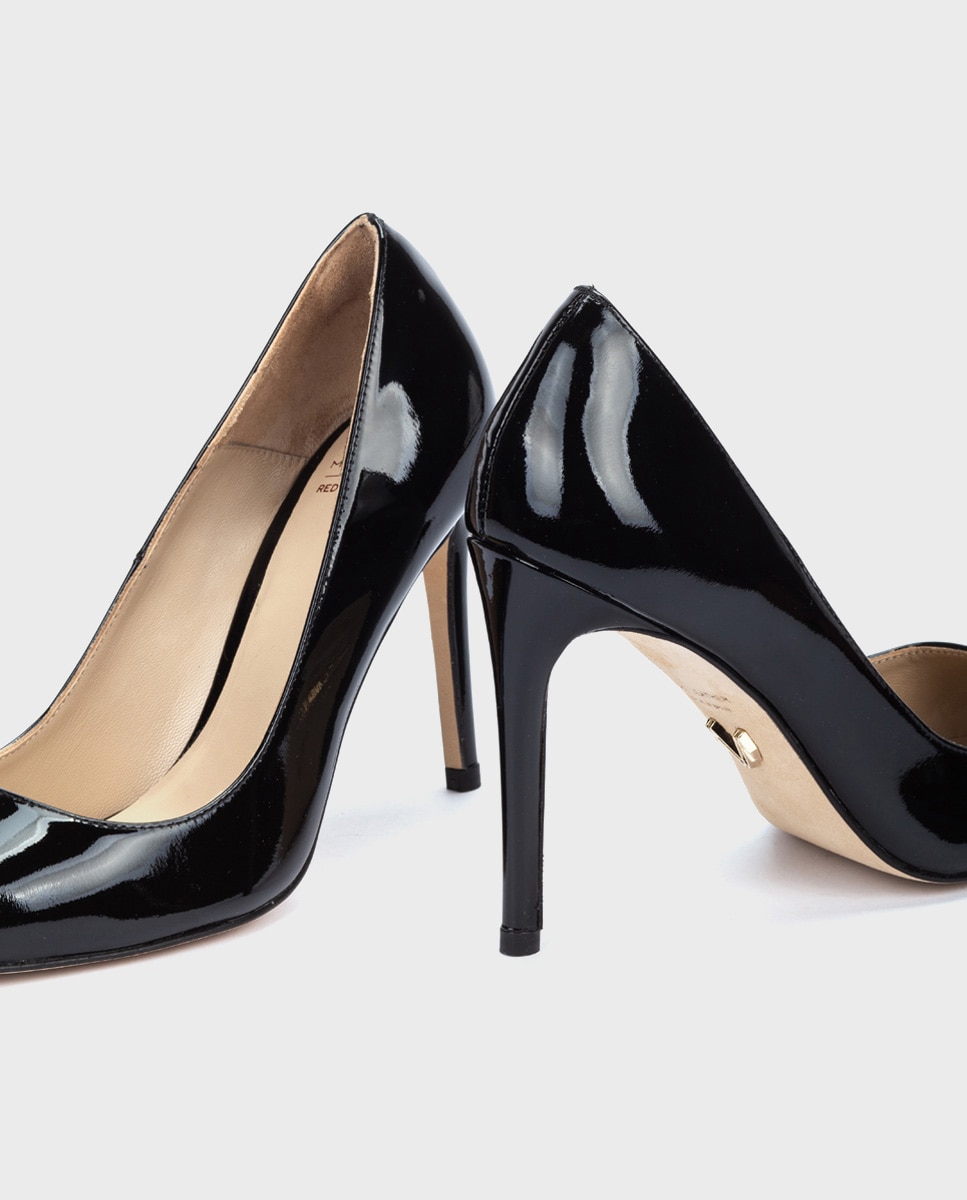 Zapatos de salón de mujer de piel con tacón de aguja - Martinelli - Negro Negro-4