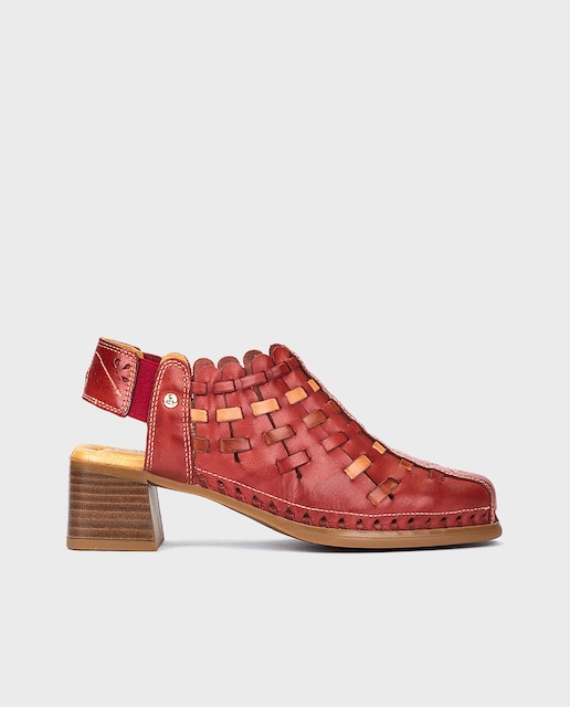 Imagen 0 de Zapatos de salón de mujer de piel con elástico