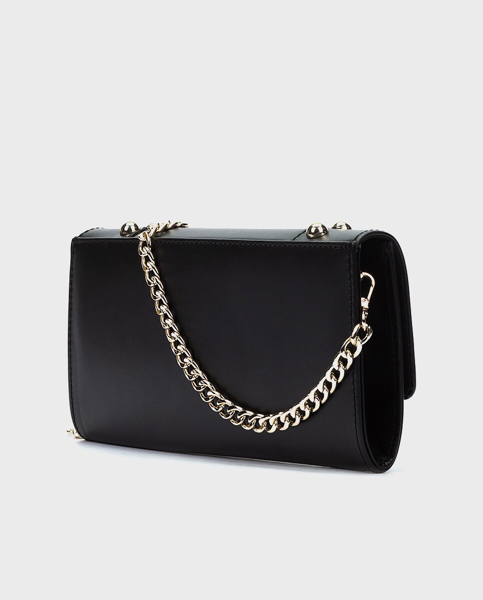 Bolso Pequeño Bolso Gris Cadenas Bolso Pequeño De Mujer De Piel