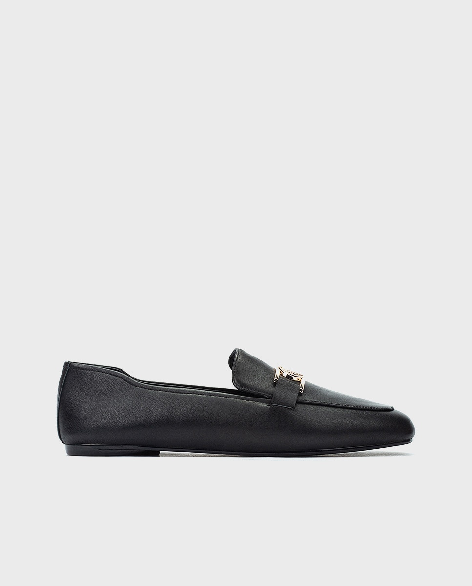 Martinelli - Mocasines de mujer de piel con detalle metálico.