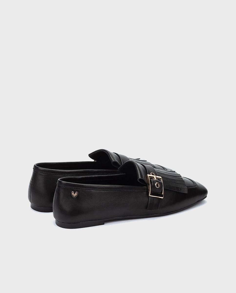 Bailarinas de mujer de piel con plantilla acolchada - Martinelli - Negro Negro-2