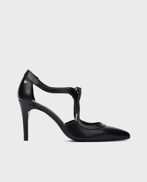 Imagen 0 de Zapatos de salón de mujer de piel