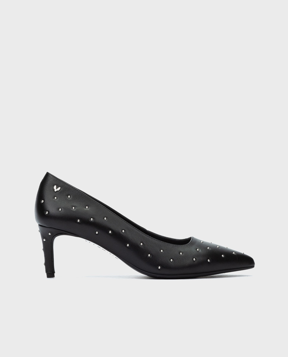 Martinelli - Zapatos de tacón de mujer de piel con tachas.