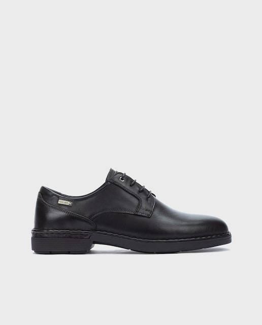 Imagen 0 de Zapatos de cordones de hombre de piel con plantilla extraíble