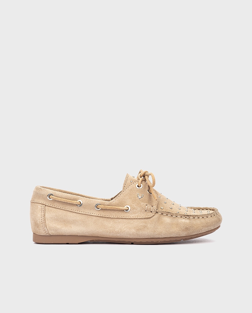 Martinelli - Mocasines de mujer de piel con cordones.