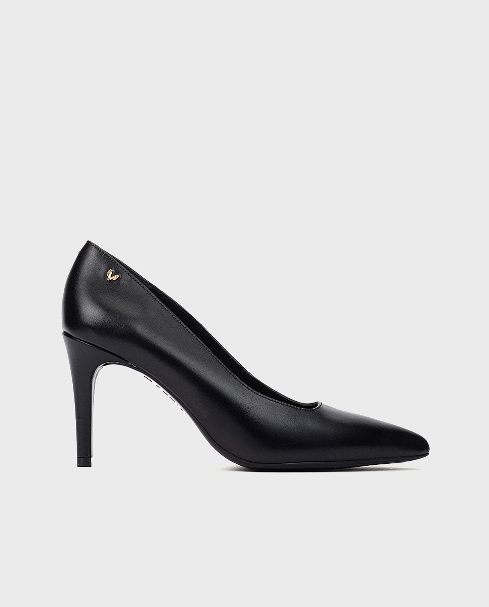 Zapatos de tacón de mujer de piel con plantilla acolchada - Martinelli - Negro Negro-1
