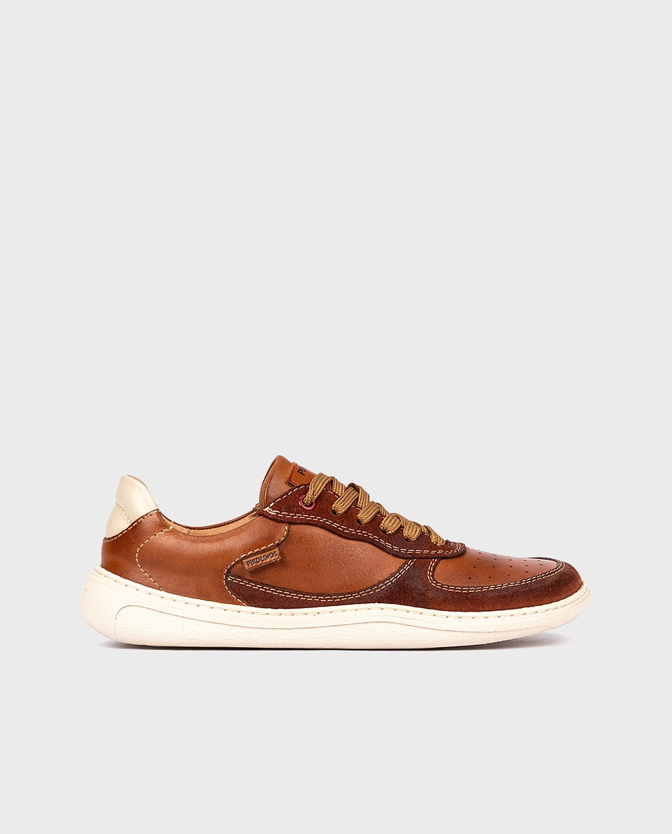 Imagen 0 de Zapatillas de piel barefoot unisex Marrón