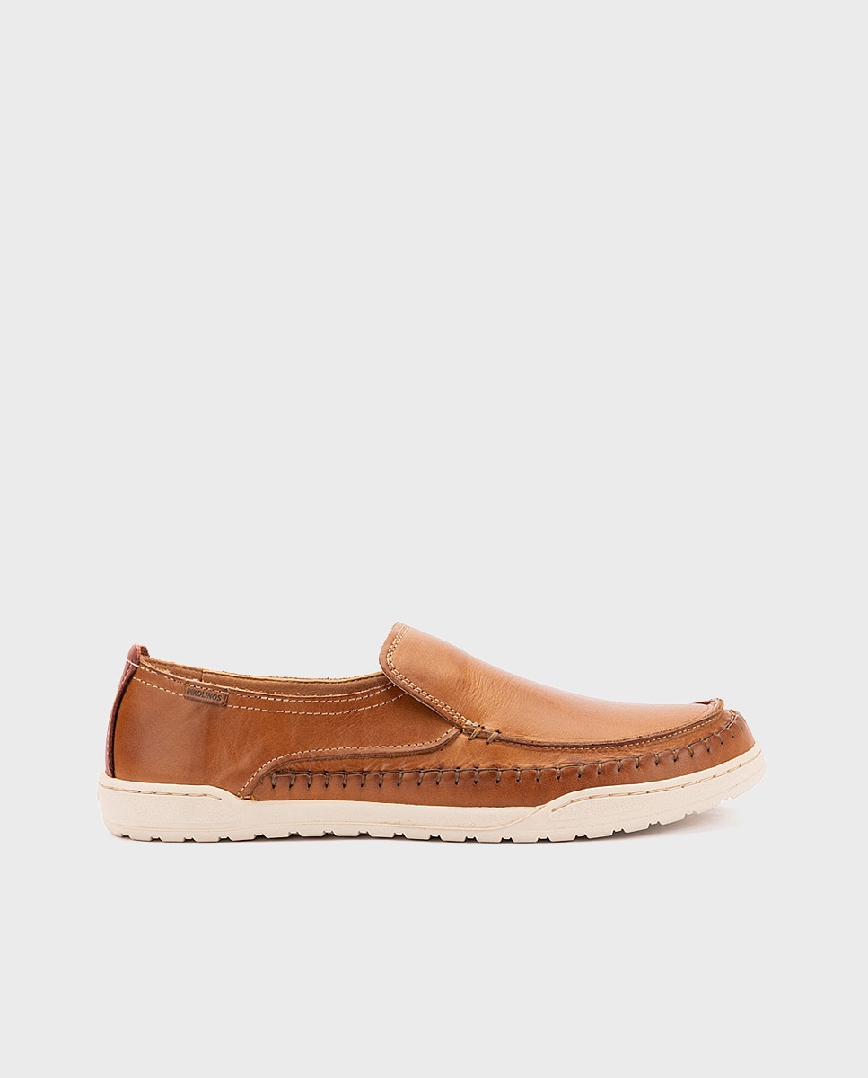 Pikolinos - Zapato cómodo de hombre de piel barefoot.