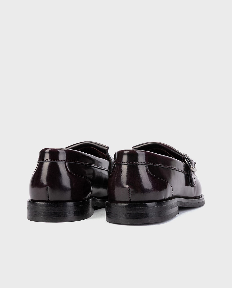 Imagen 2 de Mocasín de piel para mujer - Martinelli - Burdeos Burdeos