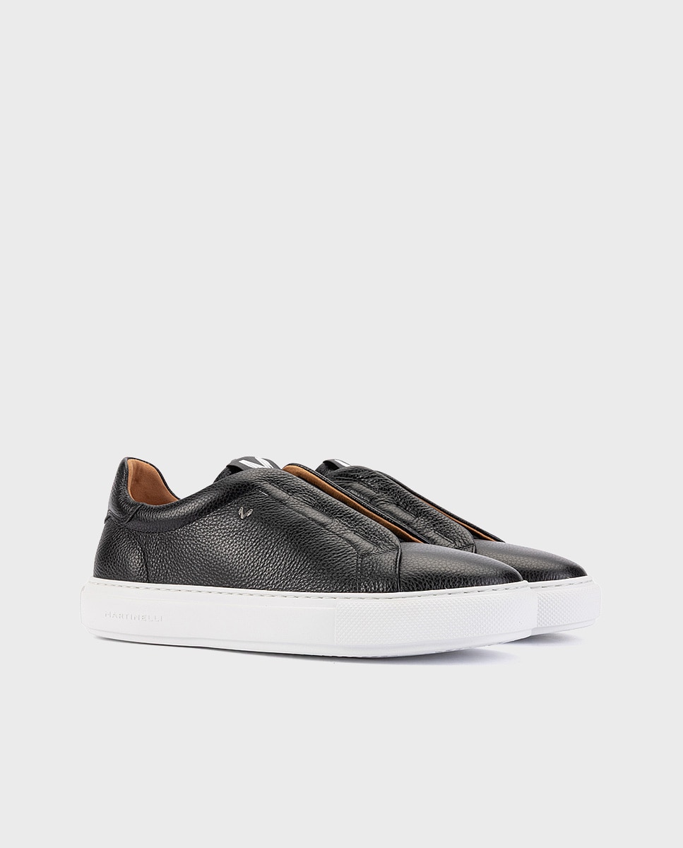 Deportivo con elásticos para hombre - Martinelli - Negro Negro-3