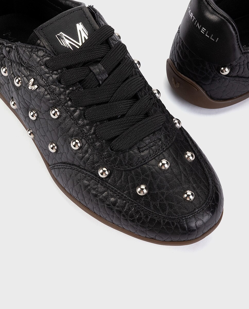 Deportivos de piel para mujer. - Martinelli - Negro Negro-4