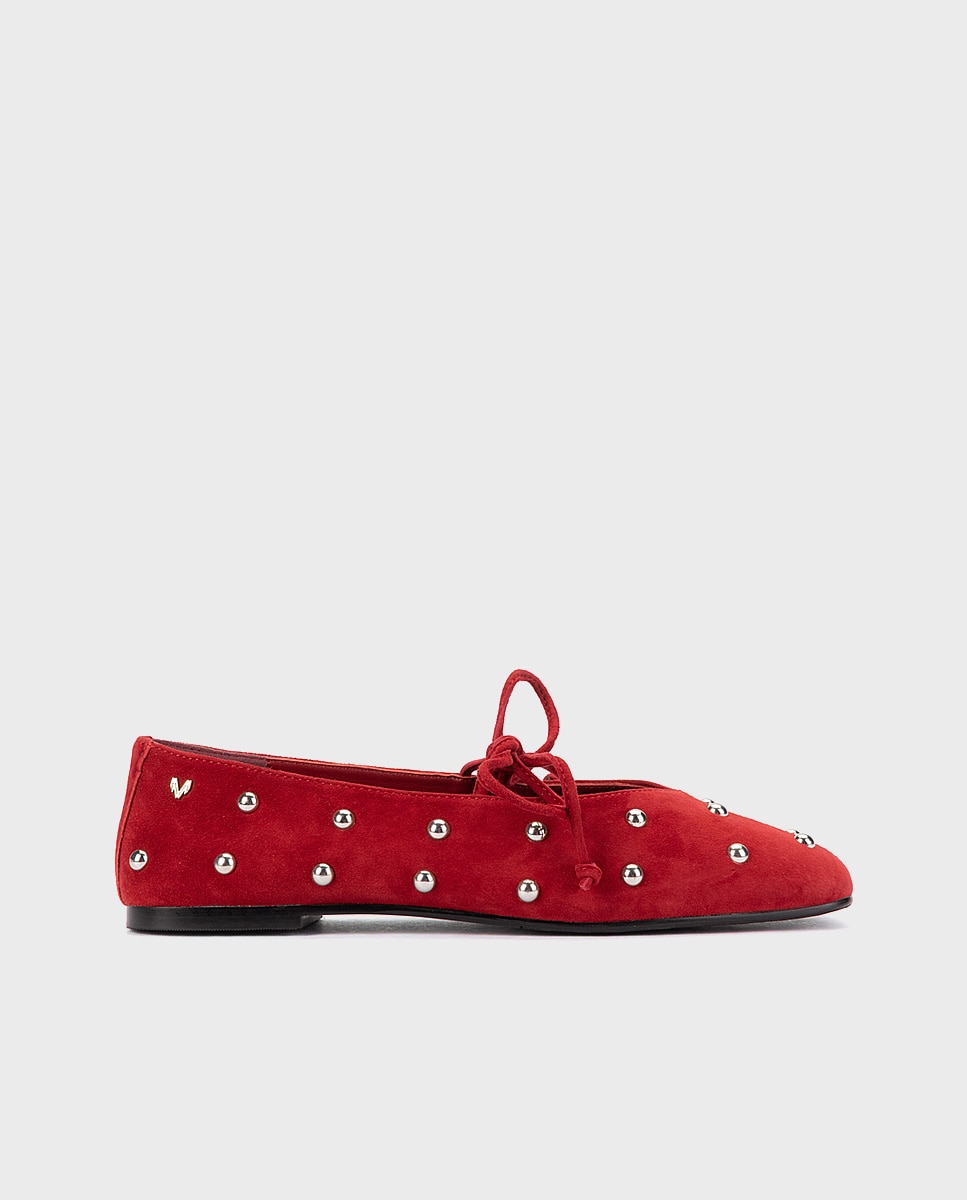 Imagen 1 de Bailarinas con cintas para mujer - Martinelli - Rojo Granate Rojo Granate