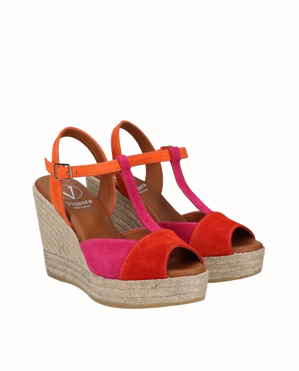 Davinia Shoes Sandalias De Cuña Para Mujer Elegantes Con Cierre De