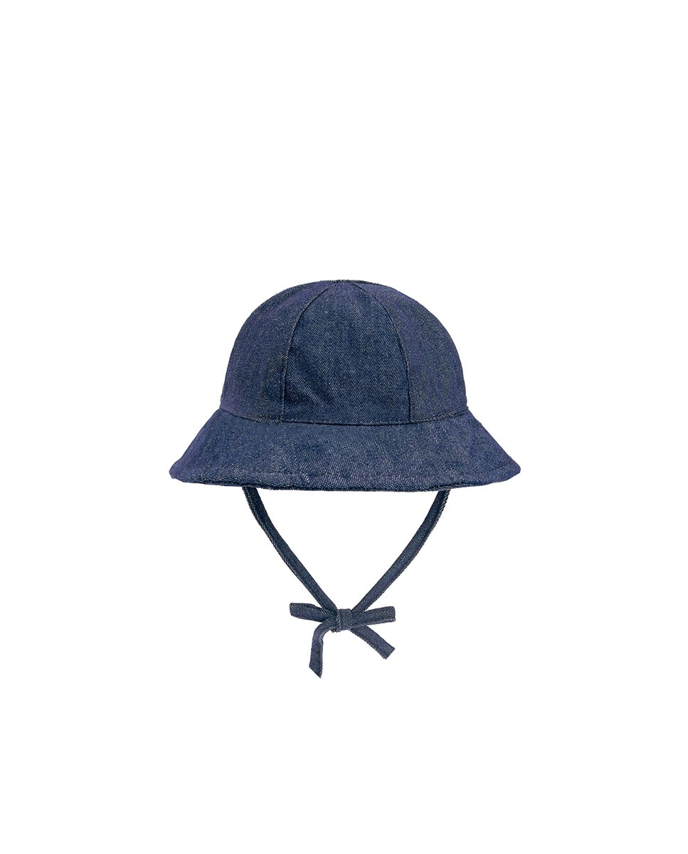 Imagen 0 de Gorra de tejido con orejas Azul denim