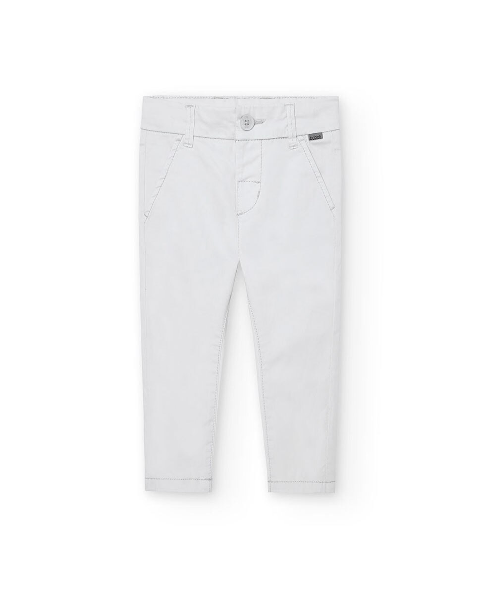 Pantalon de bebe nino chino con bolsillos y cierre de boton Boboli El Corte Ingles