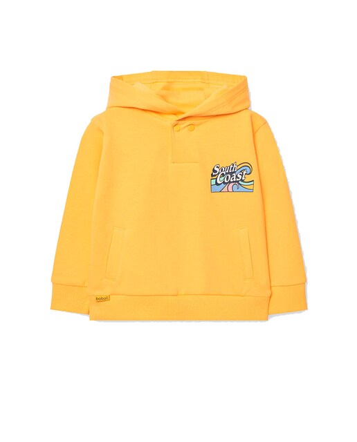Imagen 0 de Sudadera de niño con capucha y estampado trasero