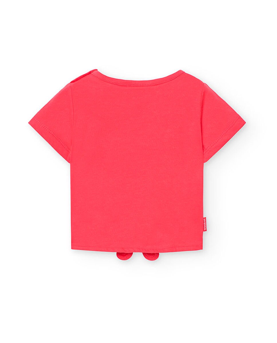 Boboli Camiseta Punto Liso De Bebé Niña Modelo 231017 De Comprar