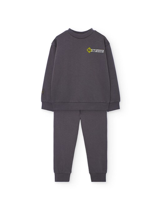 Imagen 0 de Conjunto de niño con sudadera y pantalón deportivo