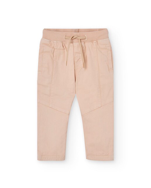 Imagen 0 de Pantalón liso de niño con cintura elástica