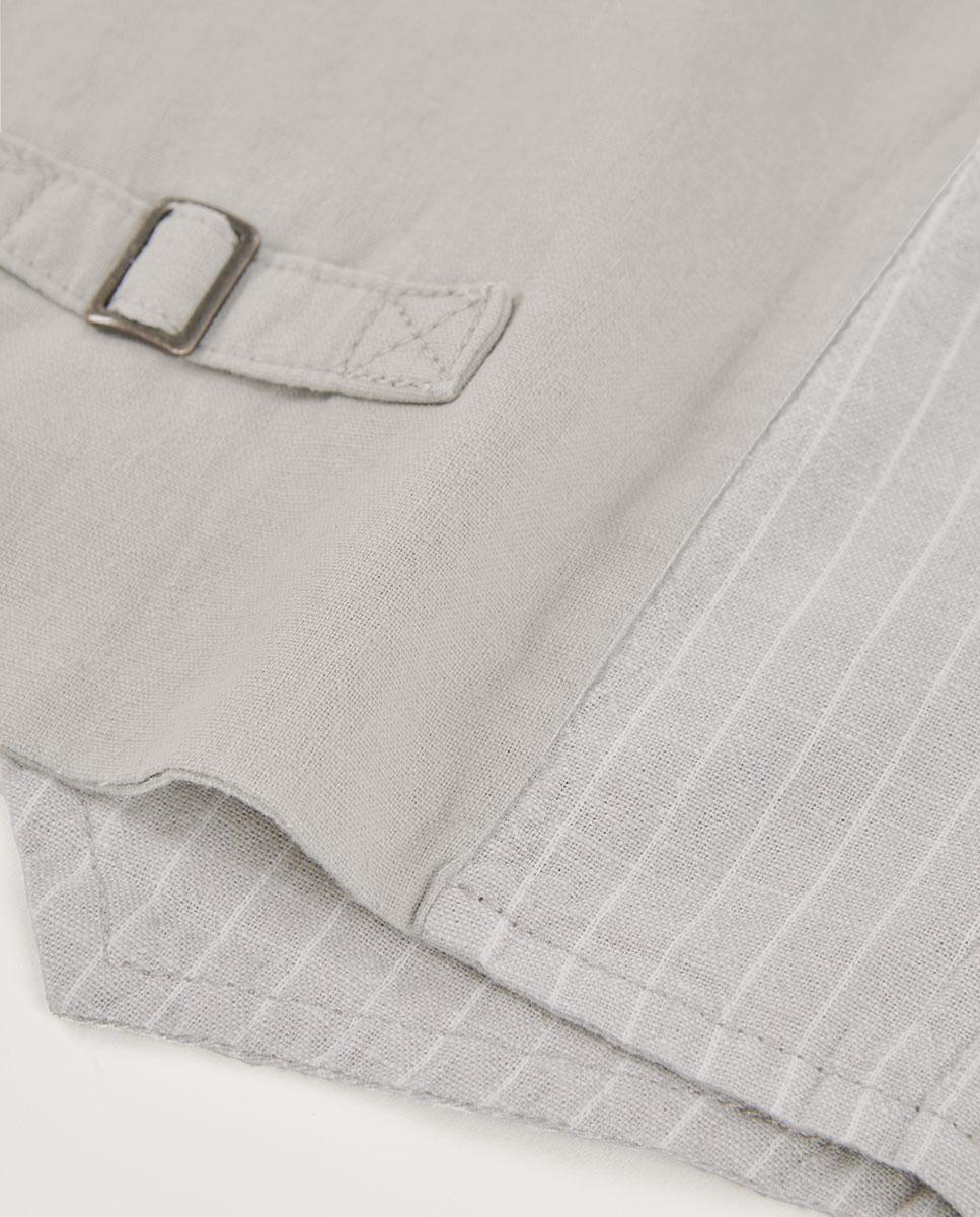 Chaleco de punto listado de niño - Boboli - Beige Beige-4