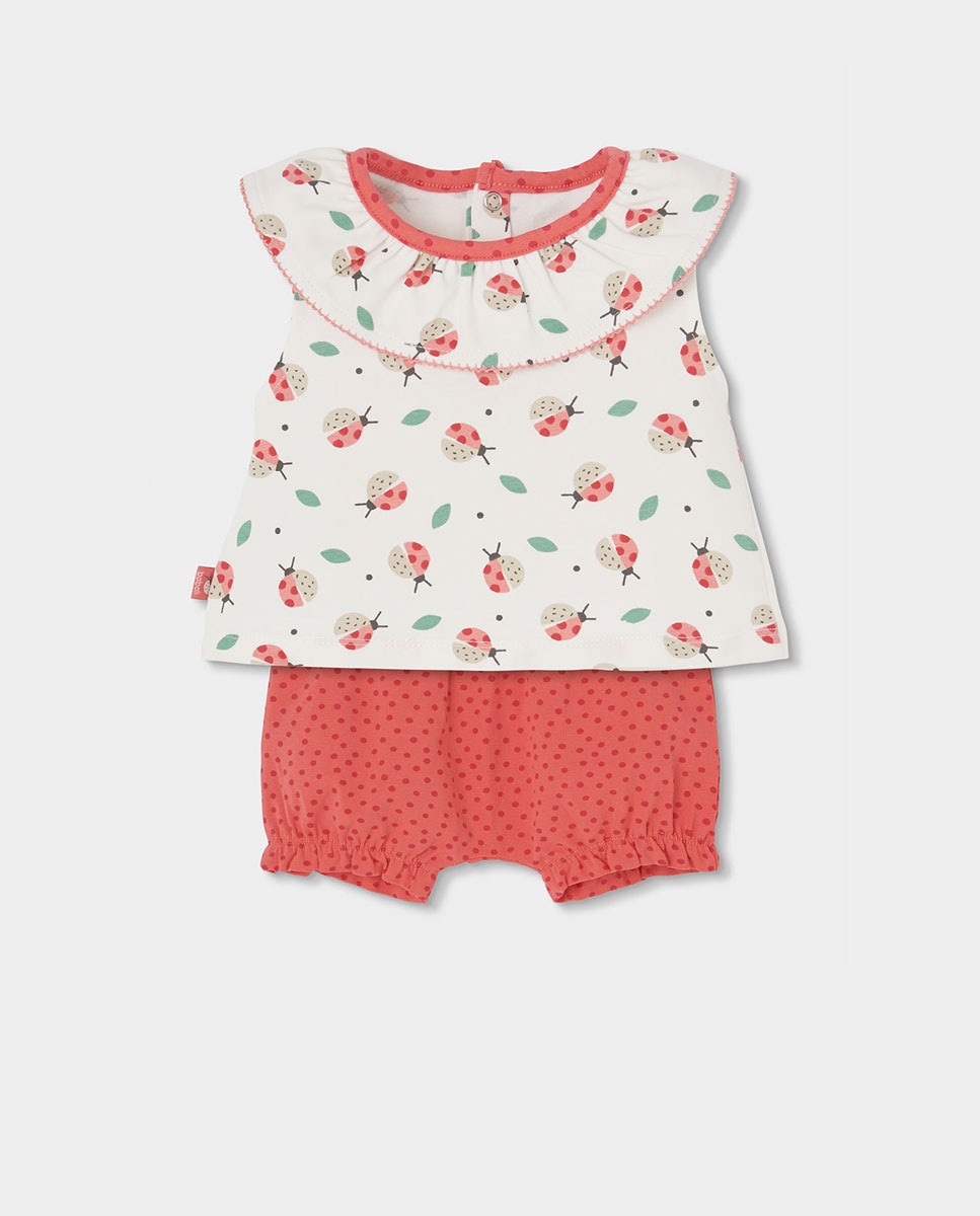 Conjunto punto de bebé niña - Boboli - Multicolor Multicolor-1