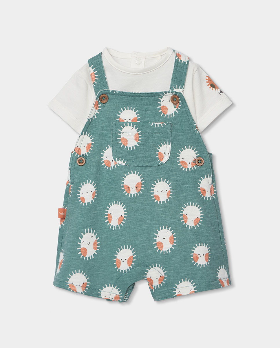 Conjunto punto de bebé niño - Boboli - Verde Verde-1