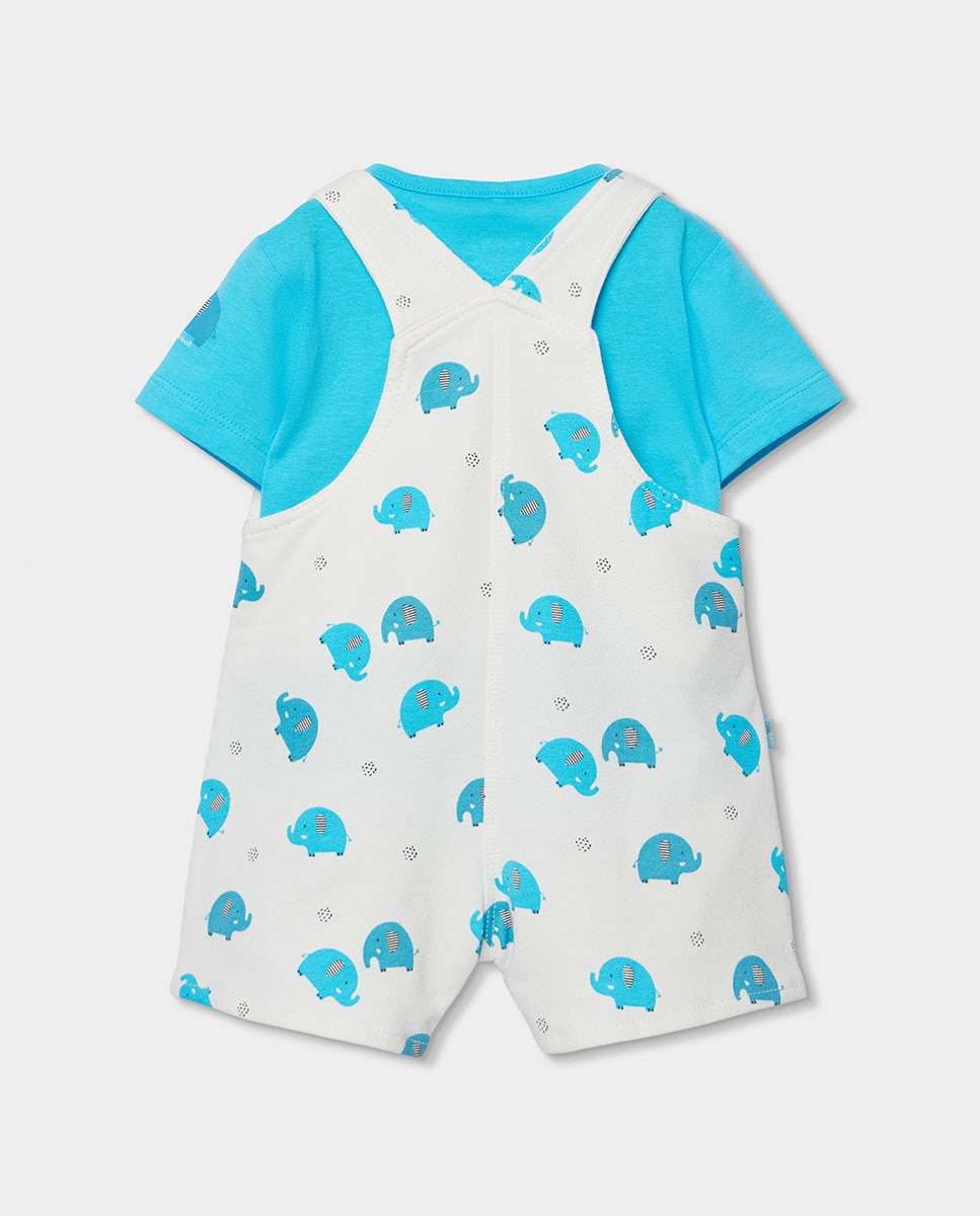 Conjunto punto de bebé niño - Boboli - Blanco Blanco-3
