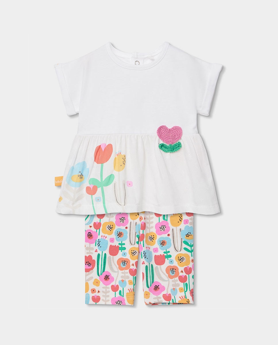 Conjunto punto combinado de bebé - Boboli - Multicolor Multicolor-1