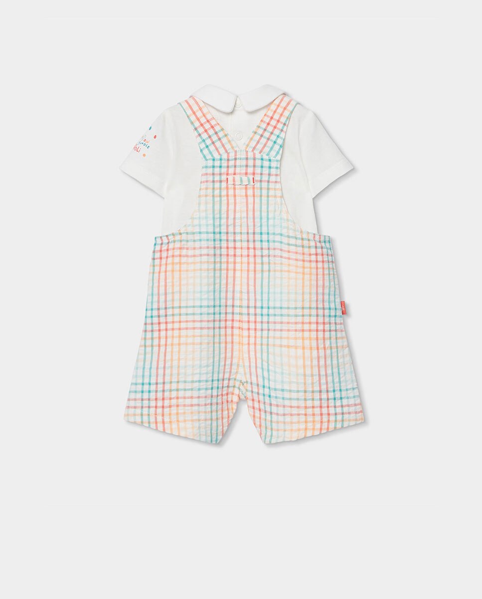 Conjunto punto combinado de bebé - Boboli - Blanco Blanco-3